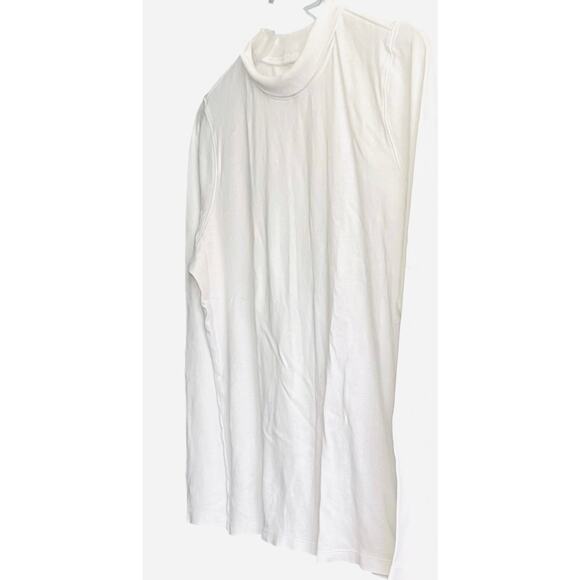 ST. JOHN’S BAY LONG SLV TURTLENECK PULL-OVER TOP, WOMENS, L, WHITE - Picture 4 of 12